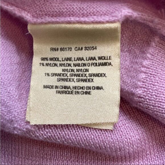 MOTH by Anthropologie Pink Pullover Sweater Sz XXS - Picture 4 of 6